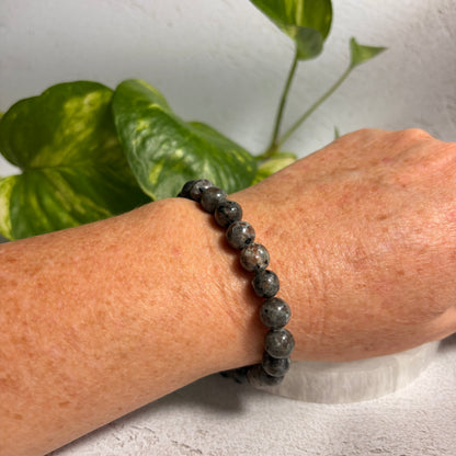 Yooperlite 8mm bead bracelet