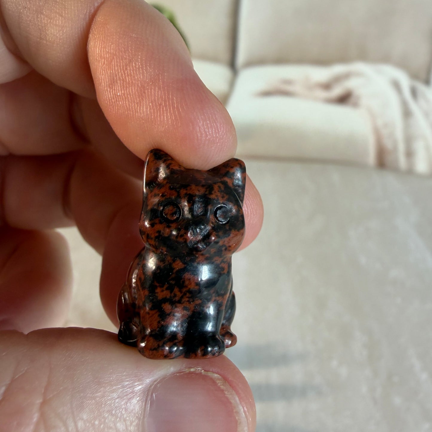 Mini Cat carvings