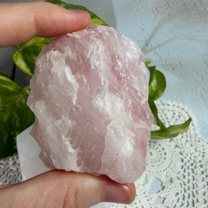 Rose Quartz Raw Chunks