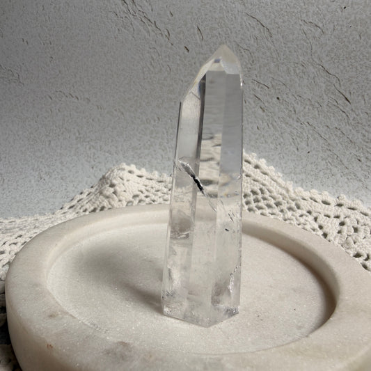 Clear Quartz Tower 1