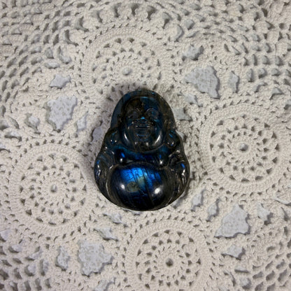 Labradorite Buddha