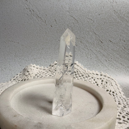 Clear Quartz Tower 1