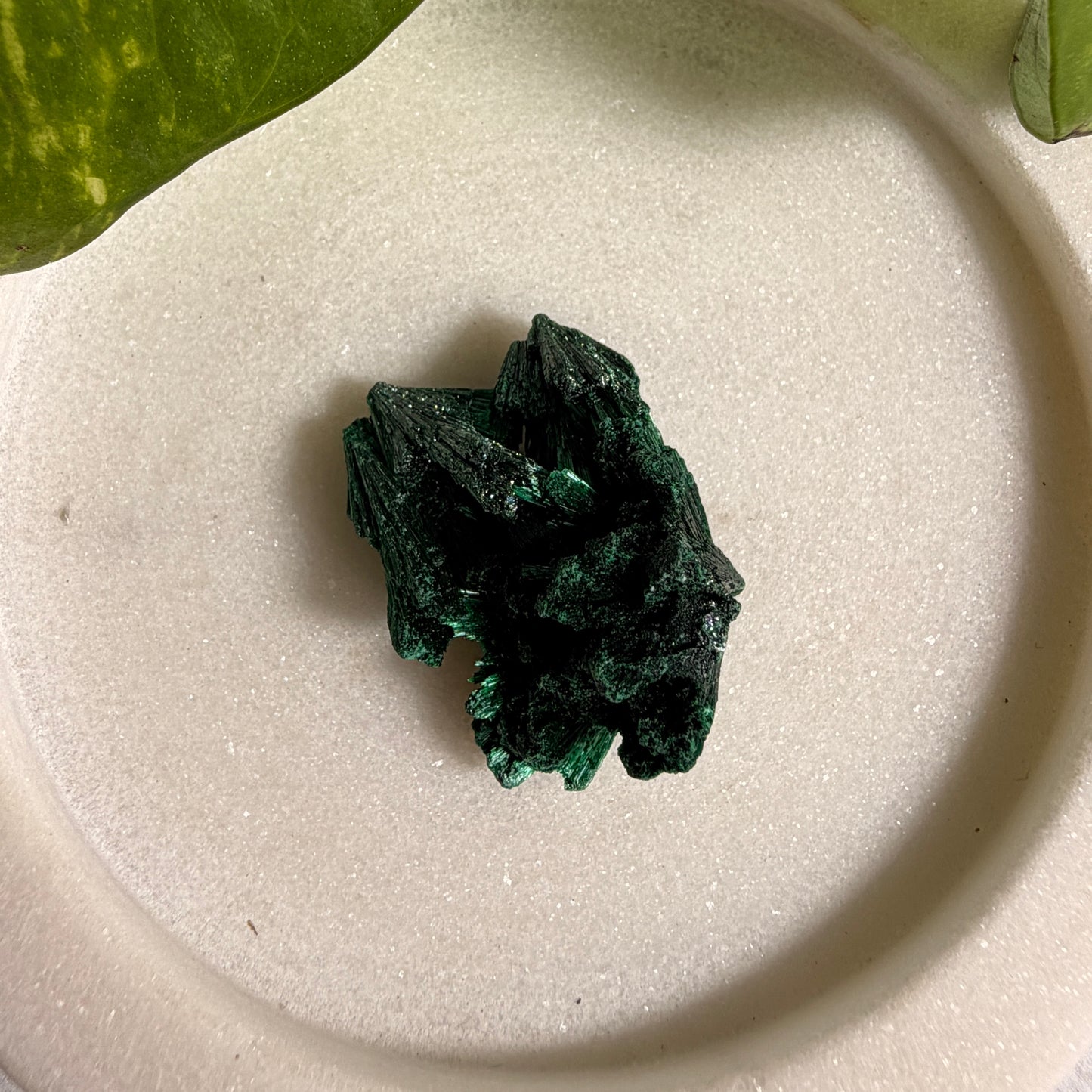Fibrous Malachite Specimen