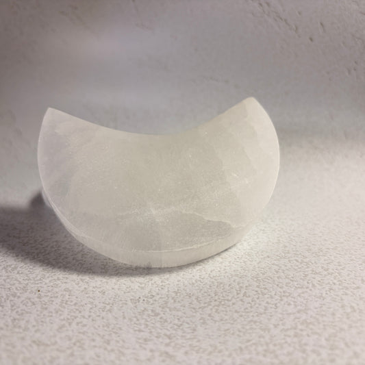 Moon Selenite Charging Plate