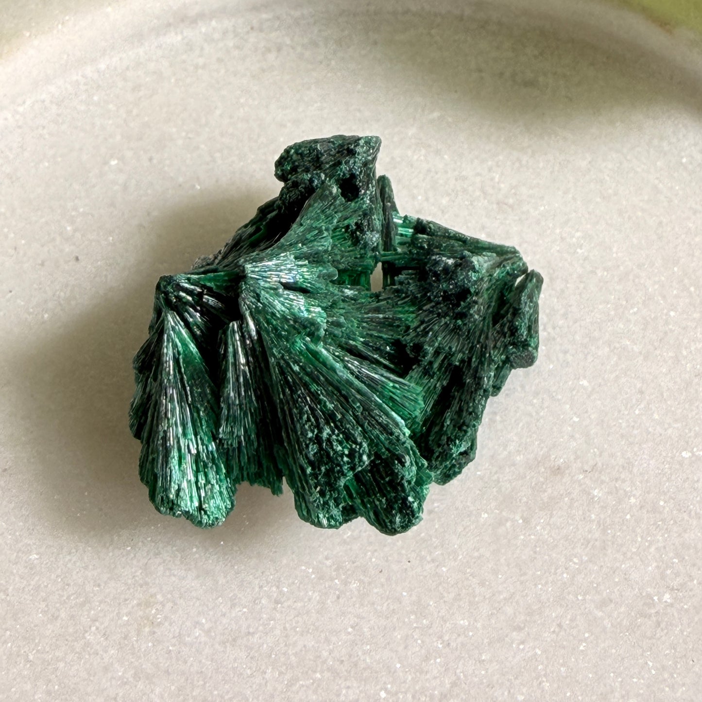 Fibrous Malachite Specimen