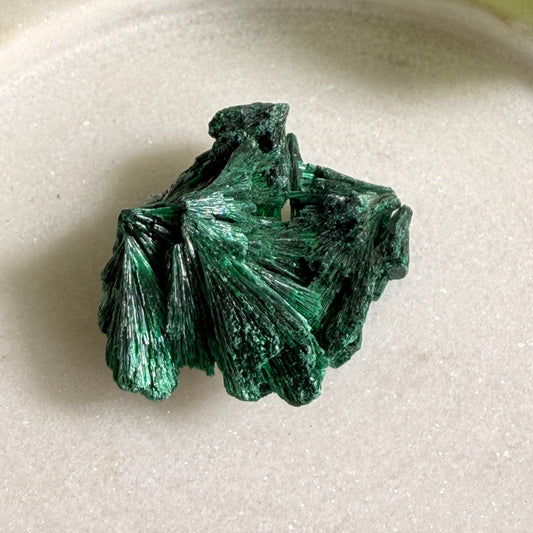 Fibrous Malachite Specimen