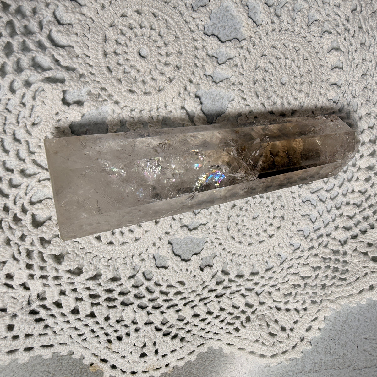 Clear Quartz Tower 2