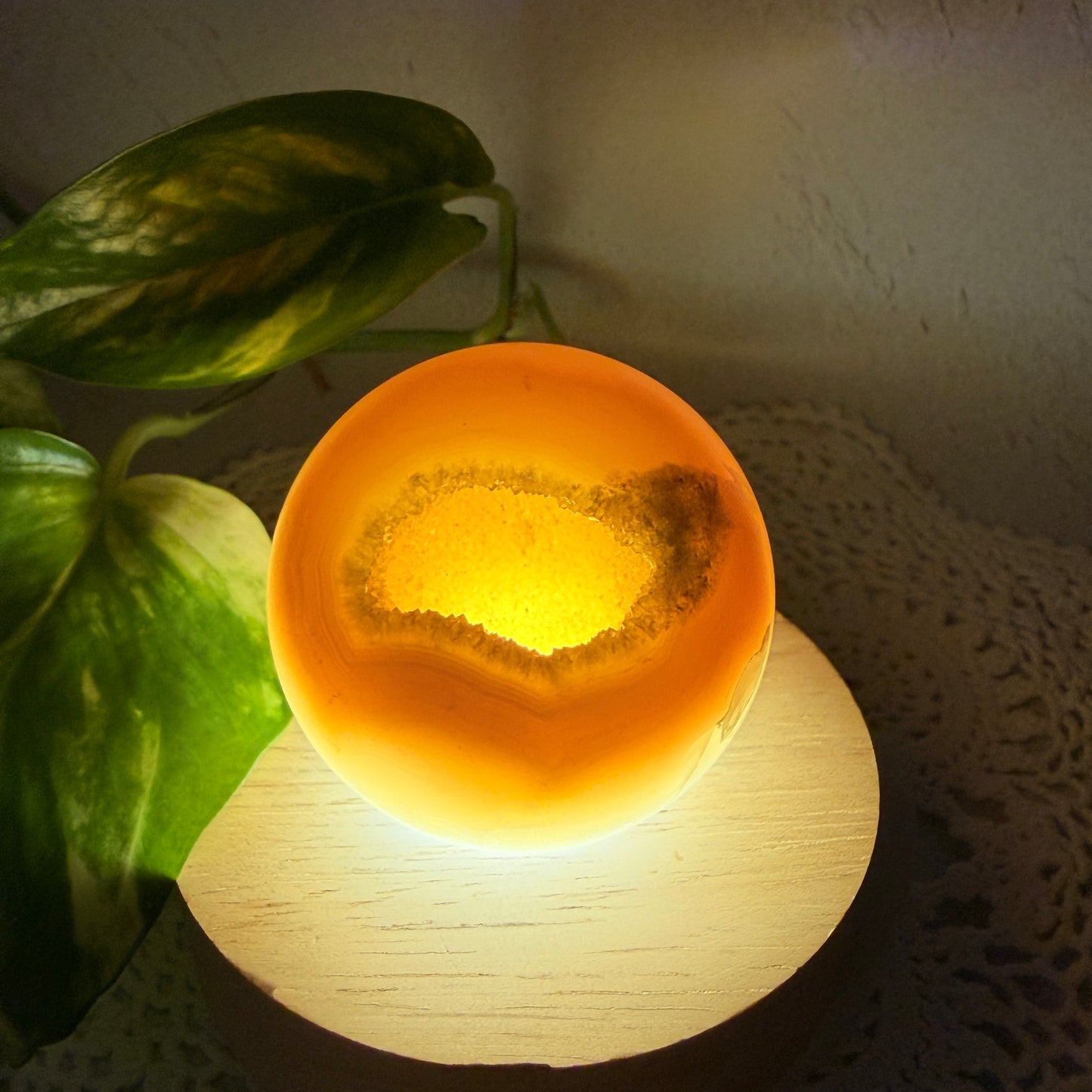 Druzy Agate Sphere