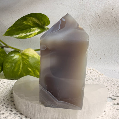 Druzy Agate Tower 3
