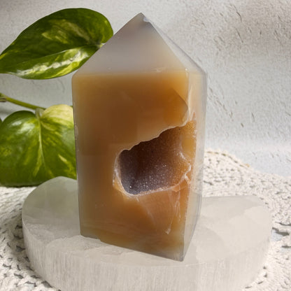Druzy Agate Tower 3