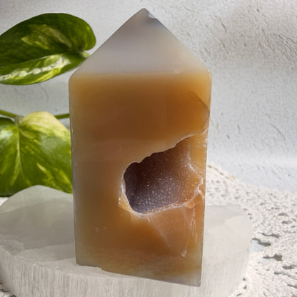 Druzy Agate Tower 3