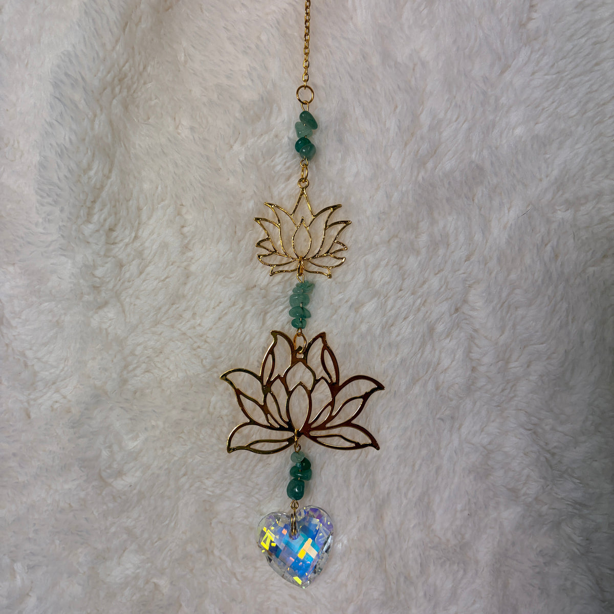 Crystal Suncatchers - Lotus flower
