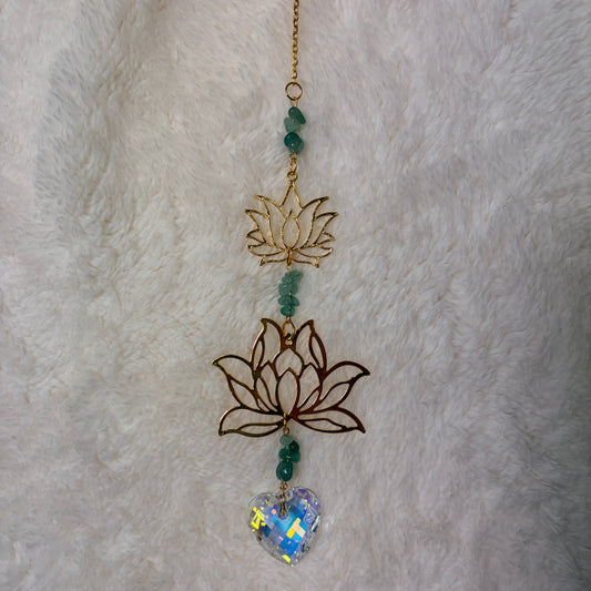 Crystal Suncatchers - Lotus flower