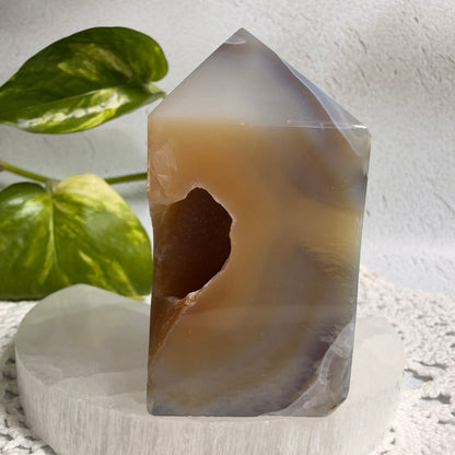 Druzy Agate Tower 3