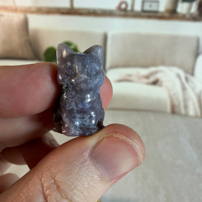 Mini Cat carvings