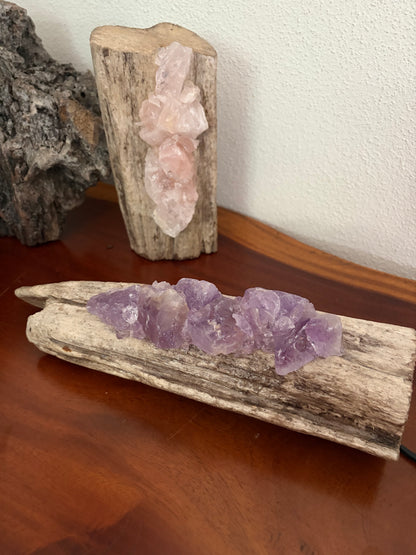 Crystal Lamp - Amethyst
