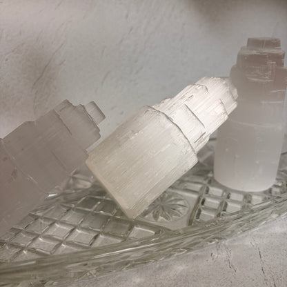 Selenite Tower-10cm