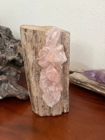 Crystal Lamp - Rose Quartz