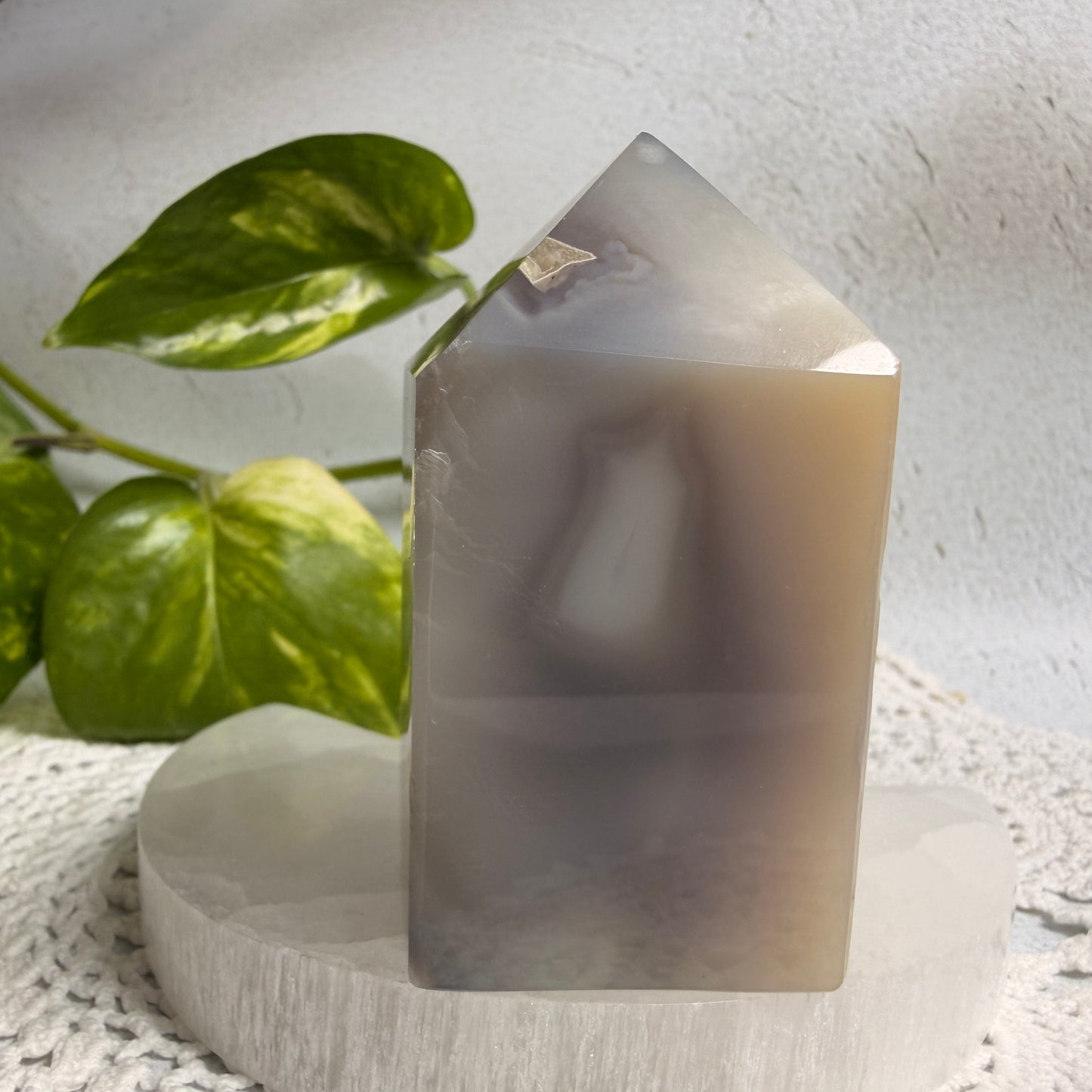 Druzy Agate Tower 3
