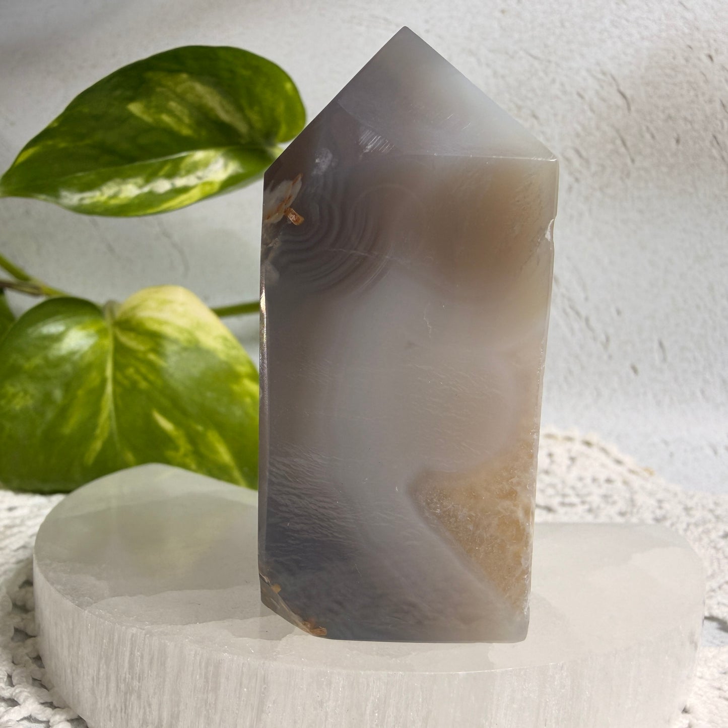 Druzy Agate Tower 4