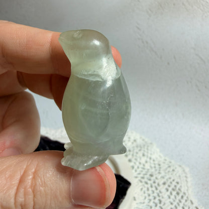 Green Fluorite Penguin