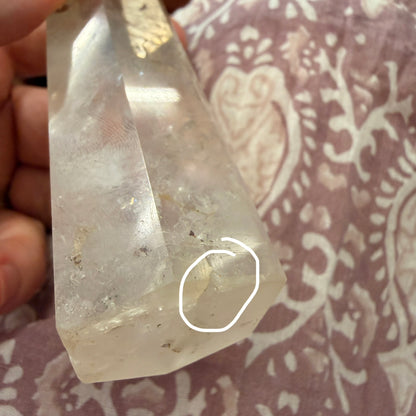 Clear Quartz Tower 2