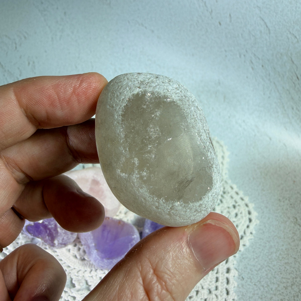 Clear Quartz Seer Stone