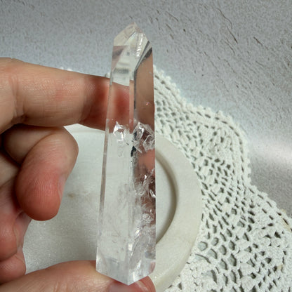 Clear Quartz Tower 1