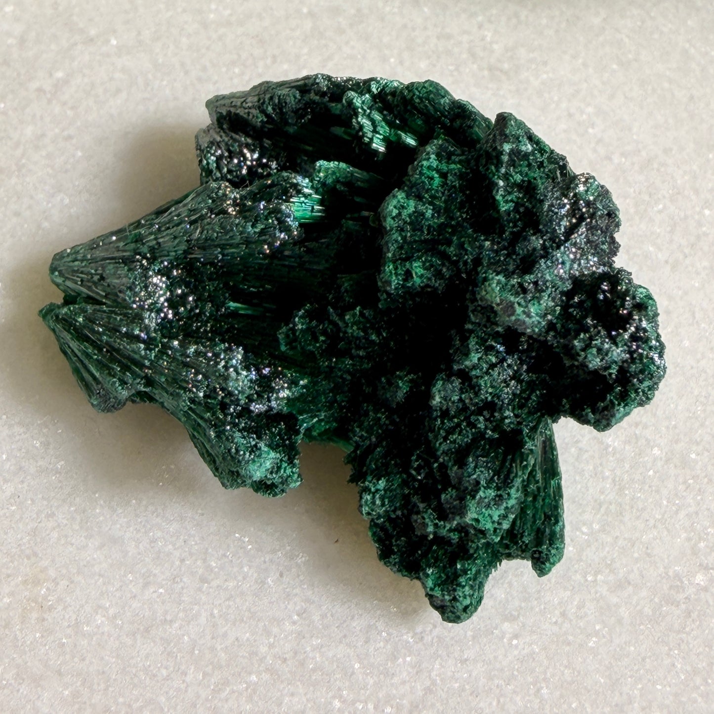 Fibrous Malachite Specimen