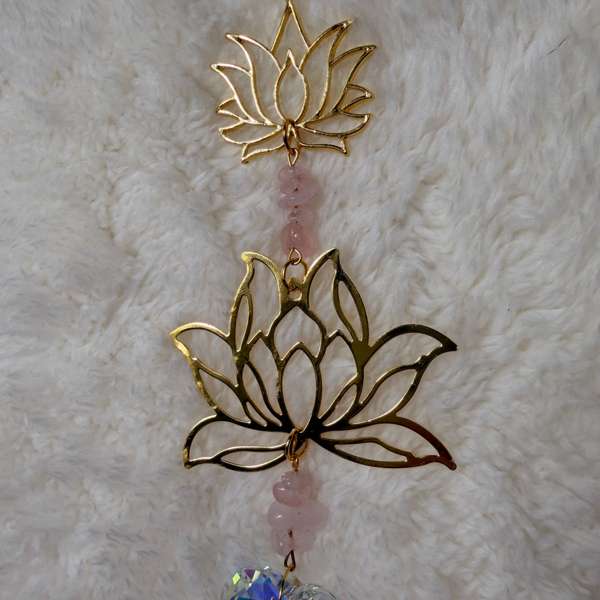 Crystal Suncatchers - Lotus flower