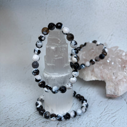 Faceted Orca Agate