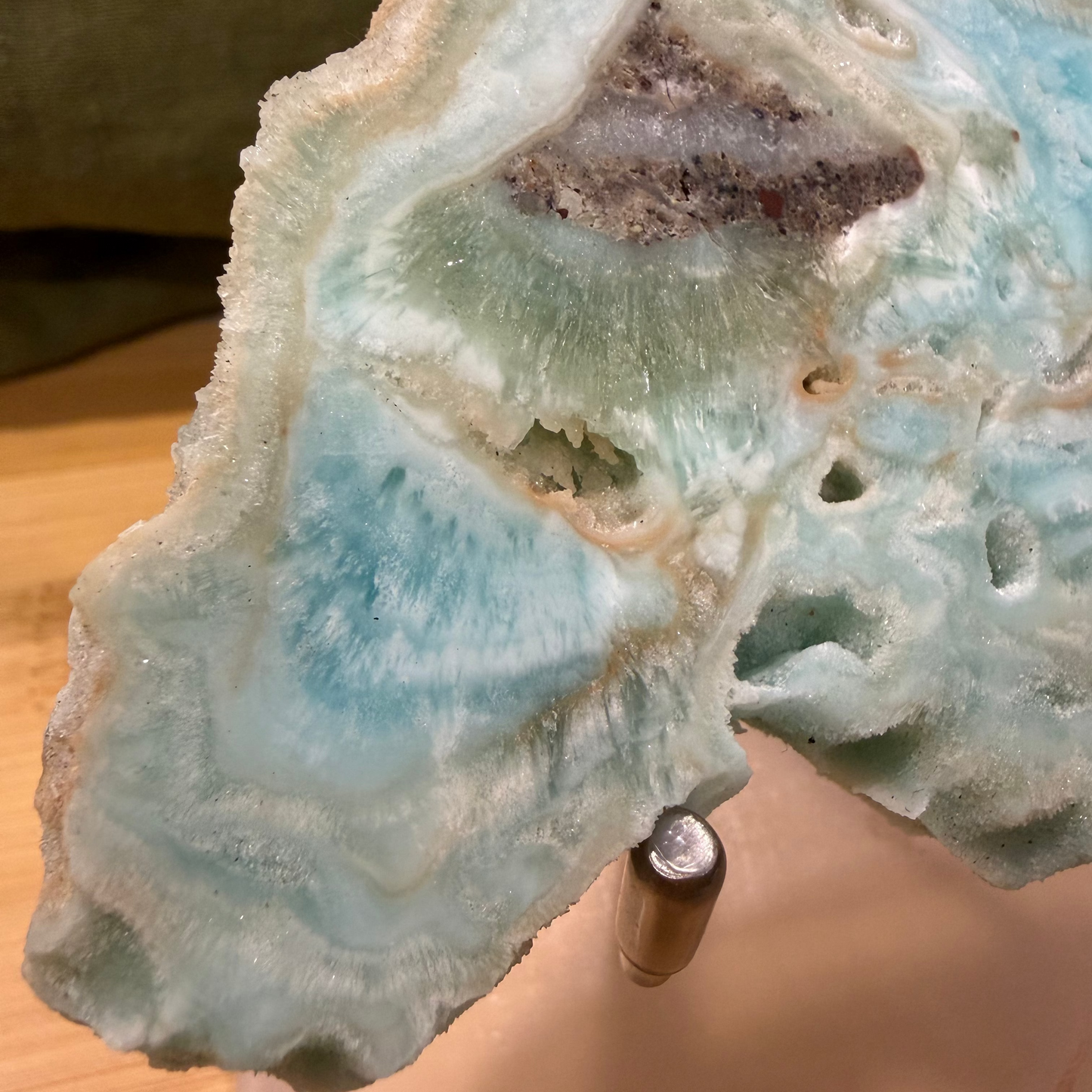 Blue Aragonite Slab