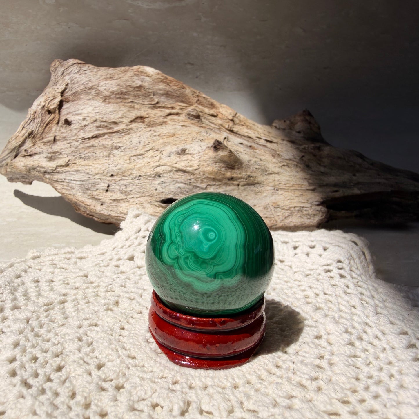 Malachite Sphere 2