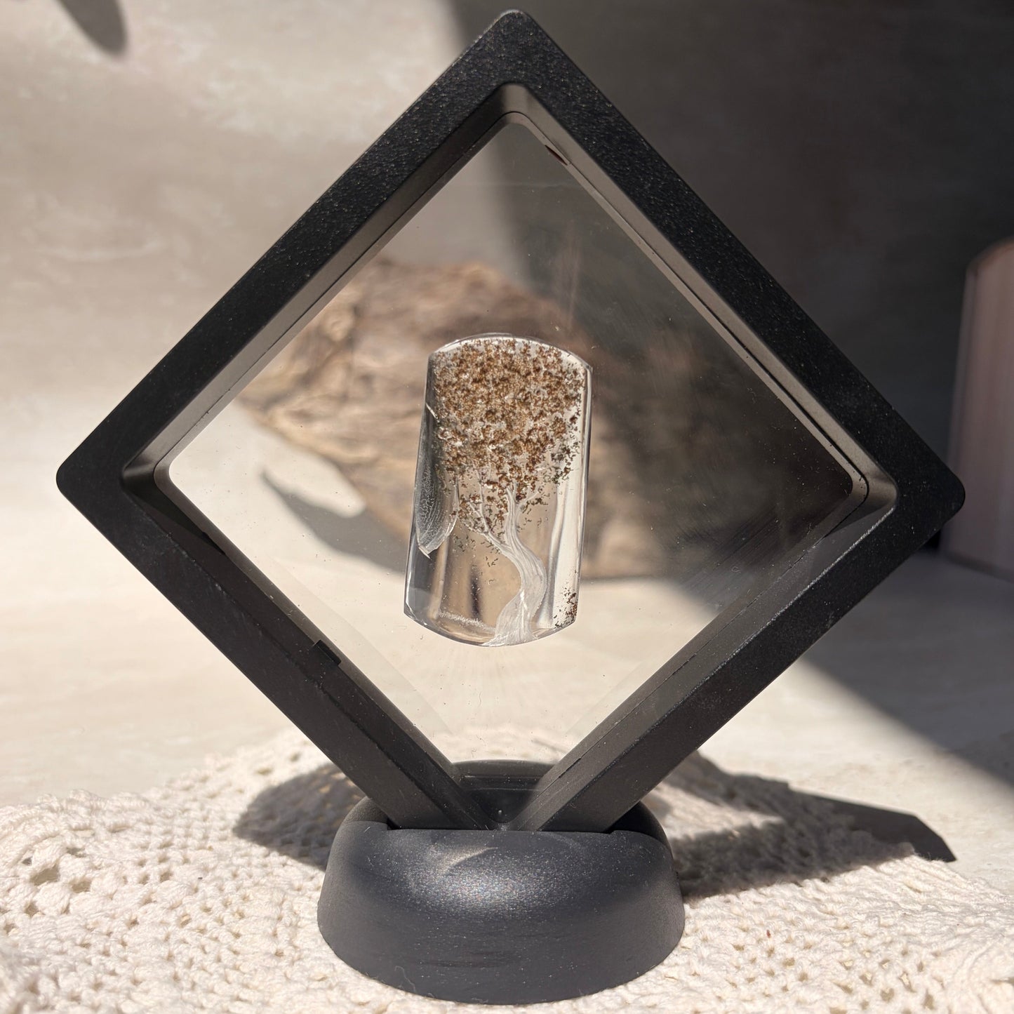 Etched Garden Quartz Specimen - Tree