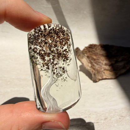 Etched Garden Quartz Specimen - Tree