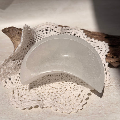 Moon Selenite Bowl