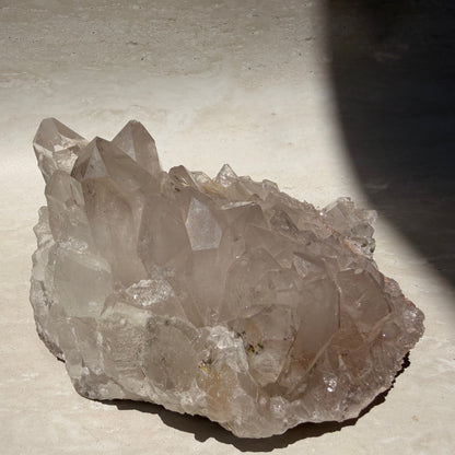 Clear/Smoky Quartz Cluster - MED