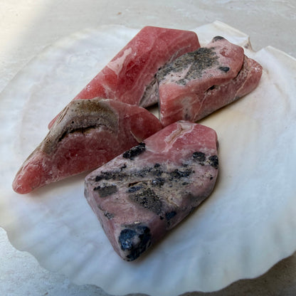 Rhodochrosite Semi Polished Pieces