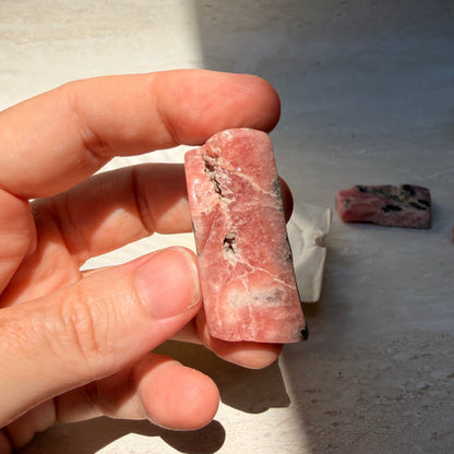 Rhodochrosite Semi Polished Pieces