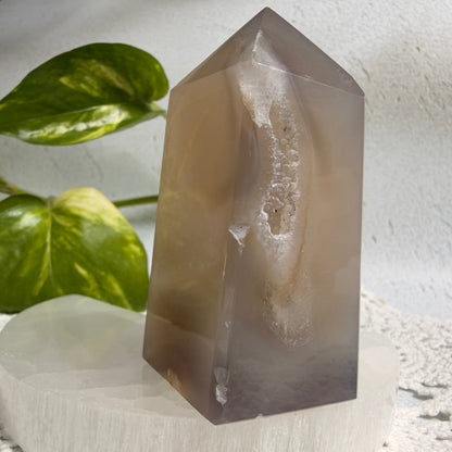 Druzy Agate Tower 1