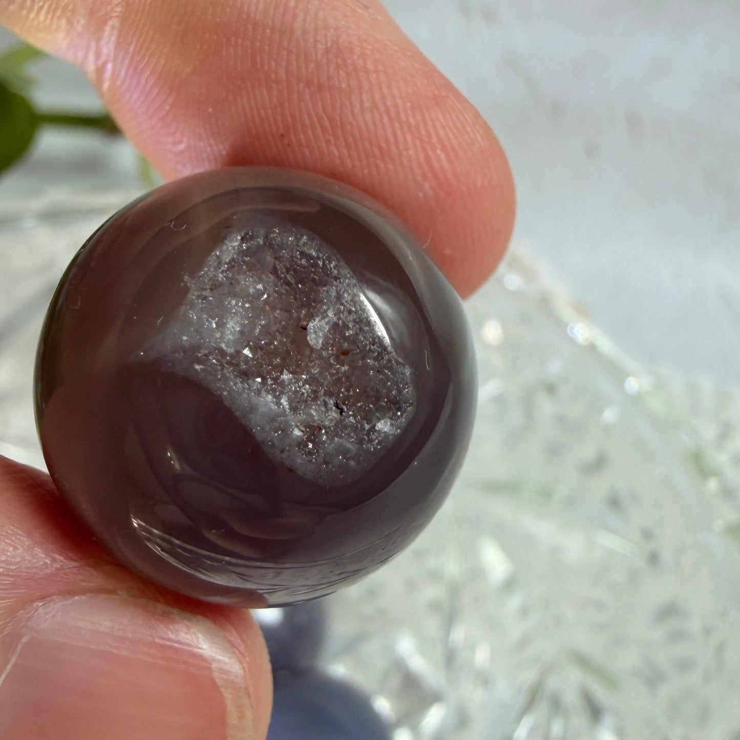 Mini Druzy Agate Spheres