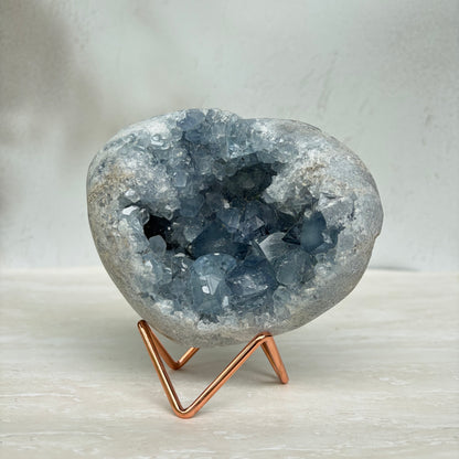 Celestine Heart Geode