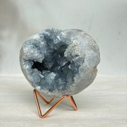 Celestine Heart Geode