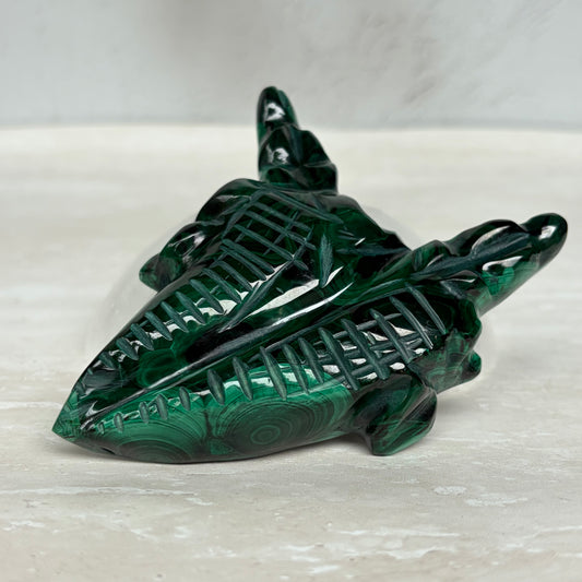Malachite Twin Crocodile