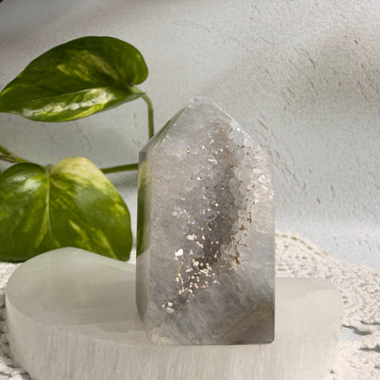 Druzy Agate Tower 2