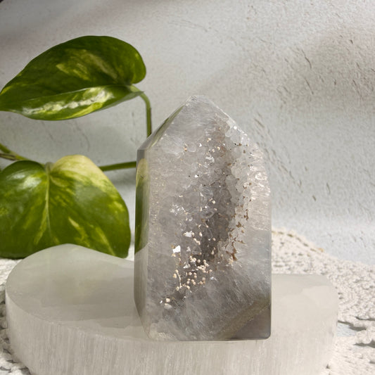 Druzy Agate Tower 2
