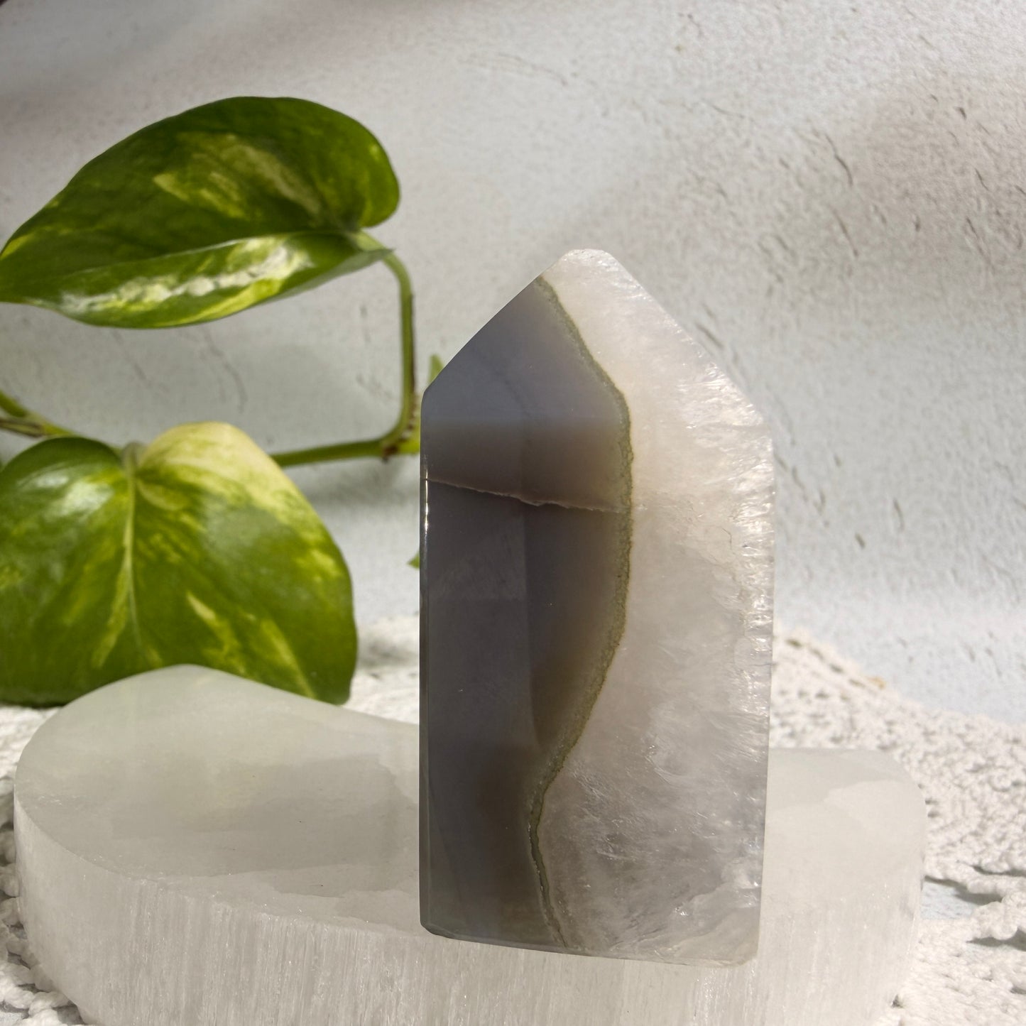 Druzy Agate Tower 2