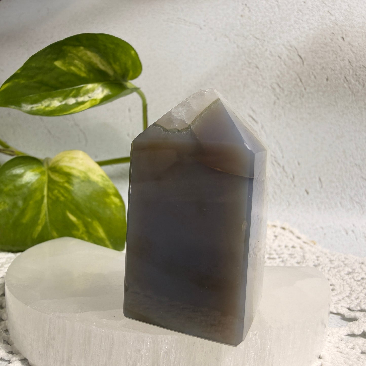 Druzy Agate Tower 2