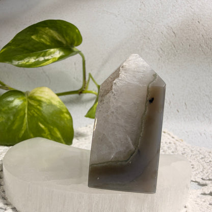 Druzy Agate Tower 2