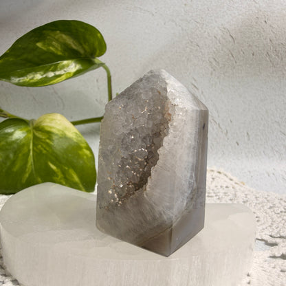 Druzy Agate Tower 2